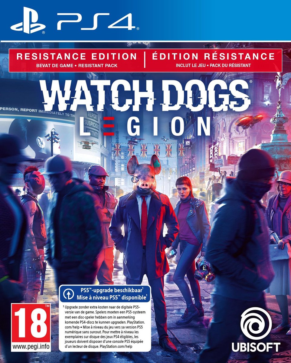 Watch Dogs: Legion - Resistance Edition (PS4), Ubisoft