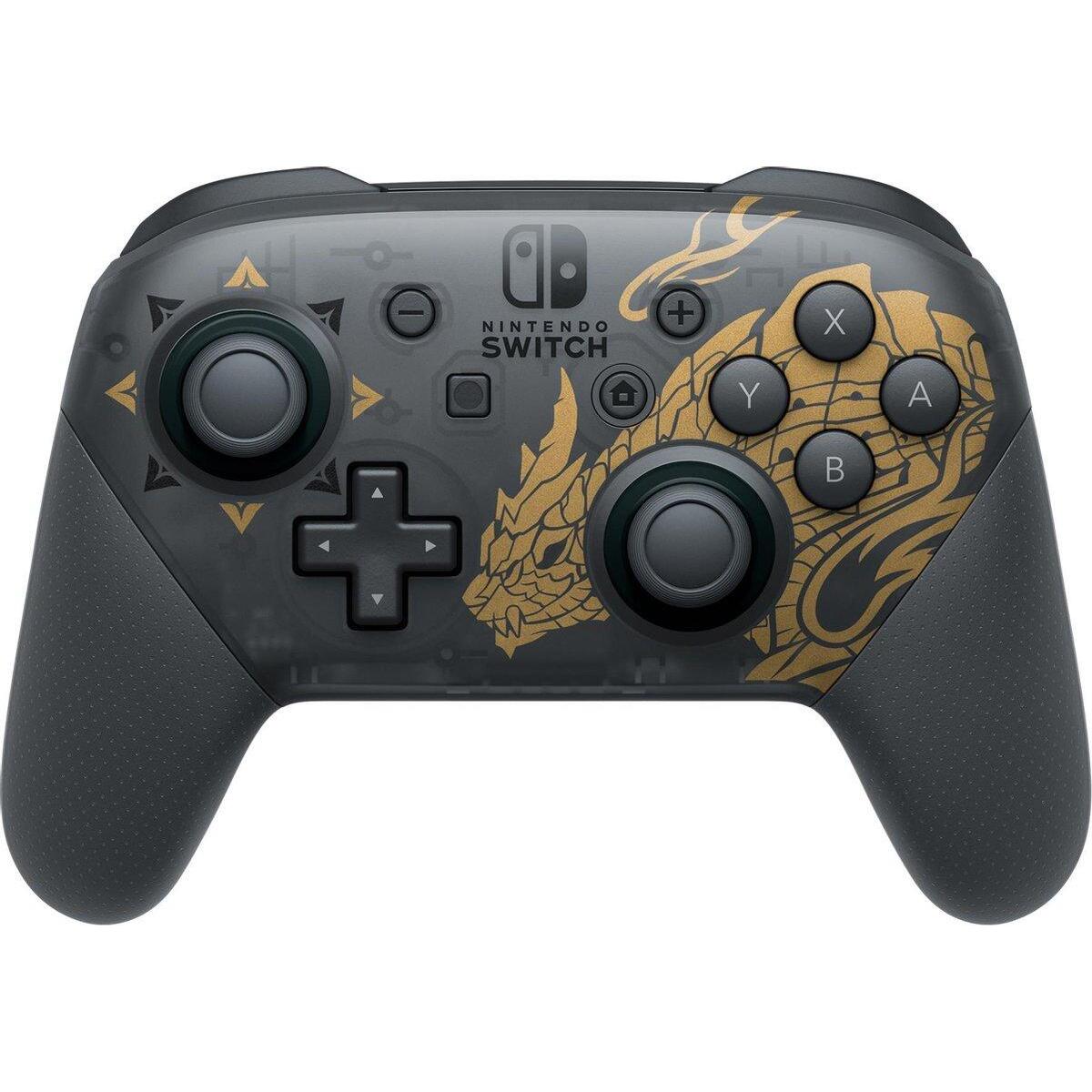 Nintendo Switch Pro Controller - Monster Hunter Rise Edition (Switch), Nintendo