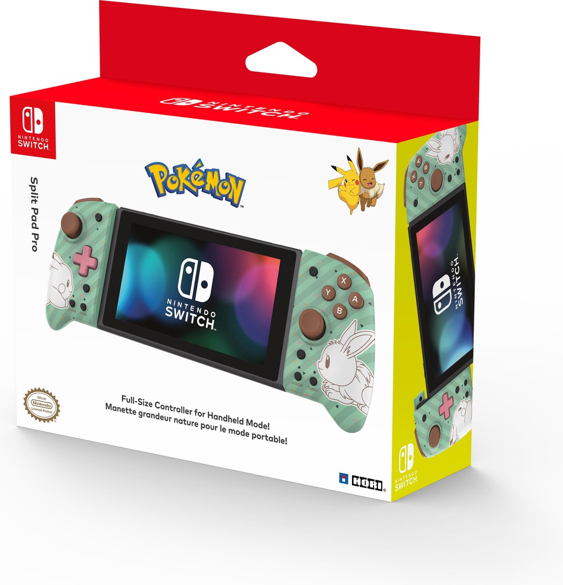 Hori Split Pad Pro Nintendo Switch Controller (Pikachu/Eevee) (Switch), Hori