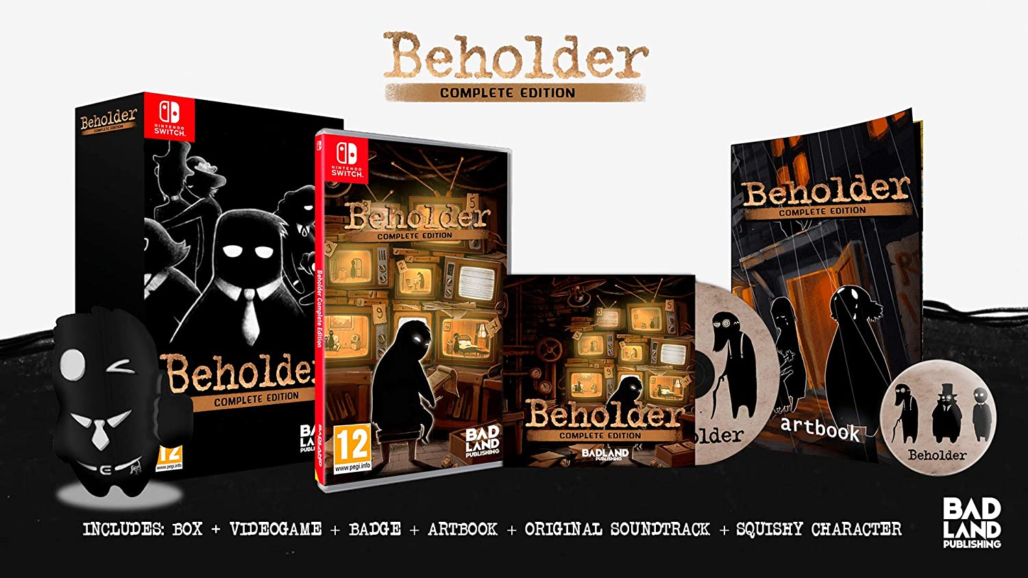 Beholder - Complete Collector's Edition (Switch), BADland Publishing