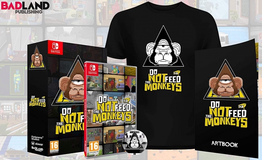 Do Not Feed The Monkeys - Collector's Edition (Switch), Pqube