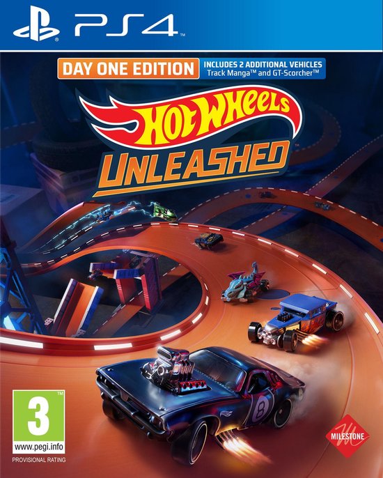 Hot Wheels: Unleashed - Day One Edition (PS4), Milestone