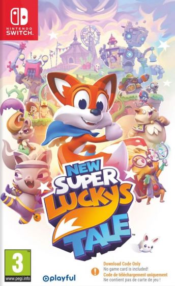 New Super Lucky's Tale (Code in a Box) (Switch), Playful Corp.