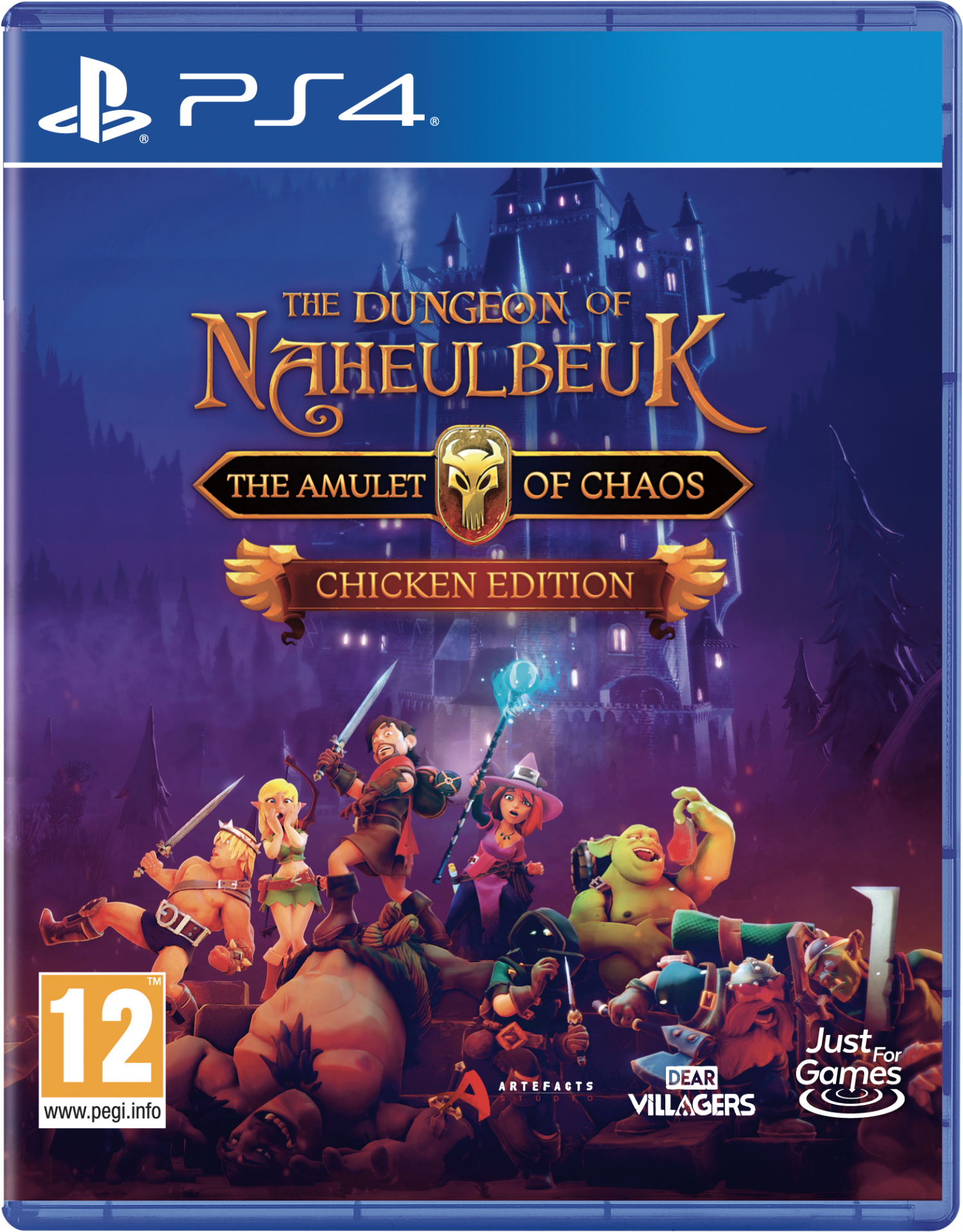 The Dungeon Of Naheulbeuk: The Amulet Of Chaos - Chicken Edition (PS4), Just for Games