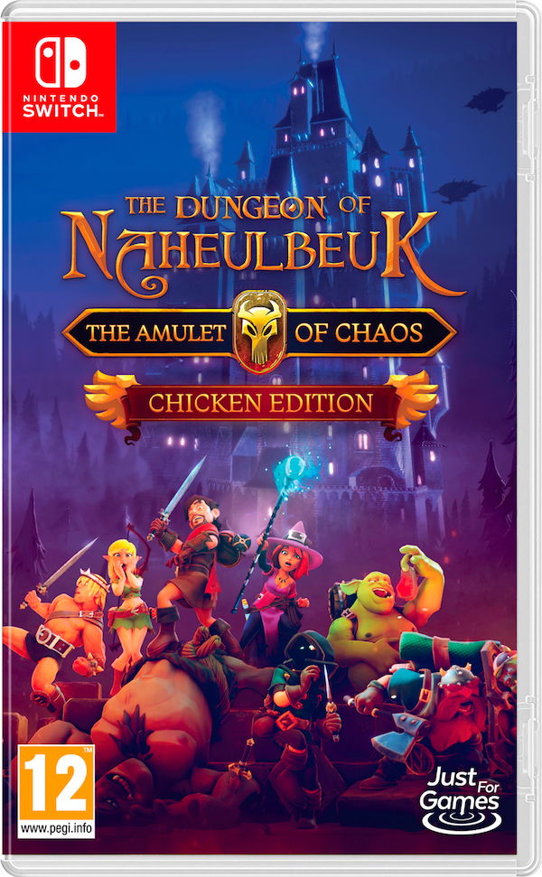 The Dungeon Of Naheulbeuk: The Amulet Of Chaos - Chicken Edition (Switch), Just for Games