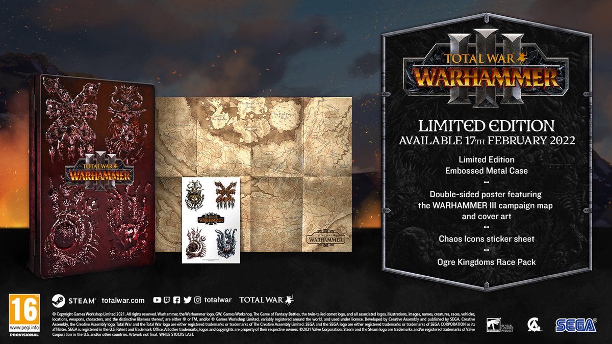 Total War Warhammer 3 - Limited Edition (PC), SEGA