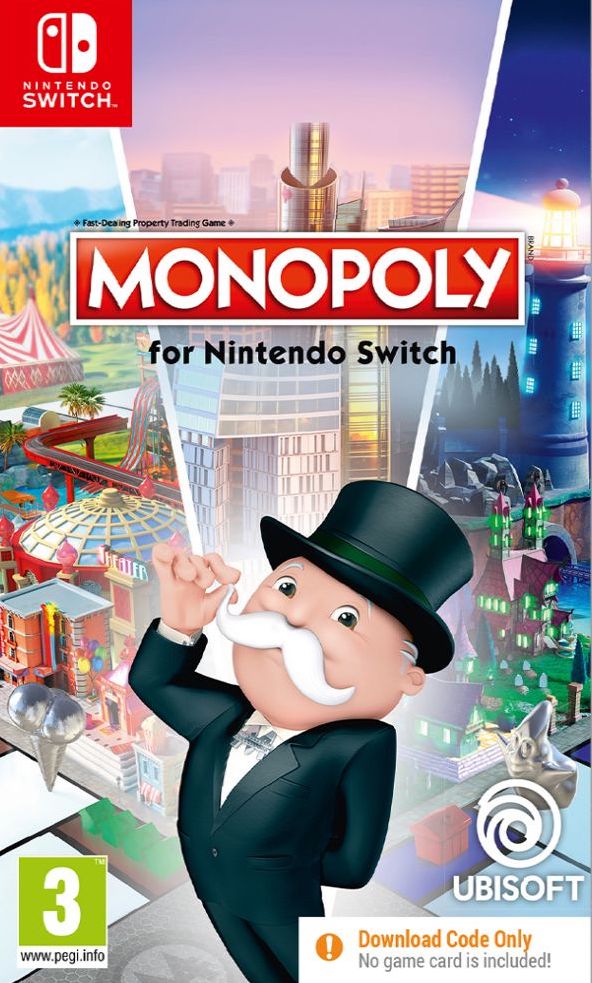 Monopoly (Code in a Box) (Switch), Ubisoft