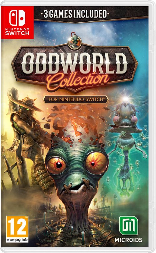 Oddworld: Collection (3-in-1) (Switch), Microids