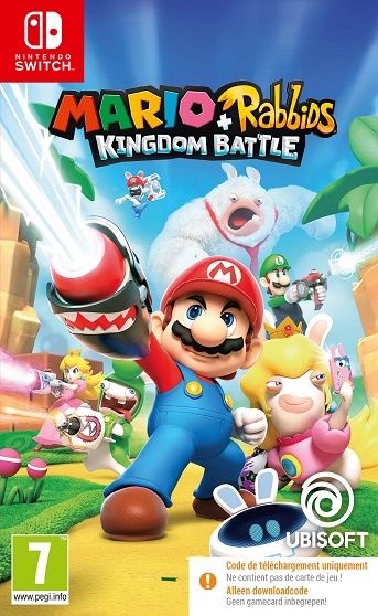 Mario + Rabbids: Kingdom Battle (Code in a Box) (Switch), Ubisoft