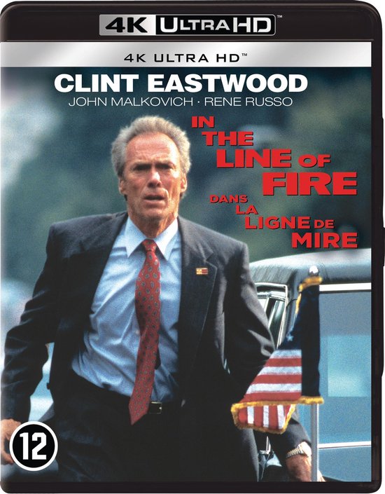 In The Line Of Fire (4K ultra HD) (Blu-ray), Clint Eastwood