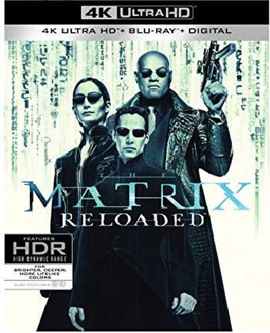 The Matrix Reloaded (4K Ultra HD) (Blu-ray), Larry Wachowski, Andy Wachowski 