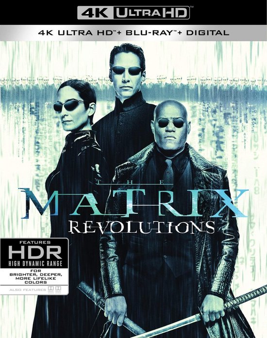 The Matrix Revolutions (4K ultra HD) (Blu-ray), Larry Wachowski, Andy Wachowski 