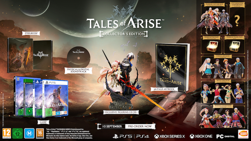Tales of Arise - Collector's Edition (Xbox One), Bandai Namco