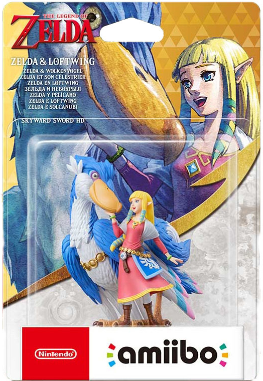 The Legend of Zelda: Skyward Sword HD Amiibo Figuur Zelda & Loftwing (NFC), Nintendo