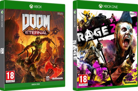 Doom Eternal + Rage 2 (Double Pack) (Xbox One), Bethesda Softworks