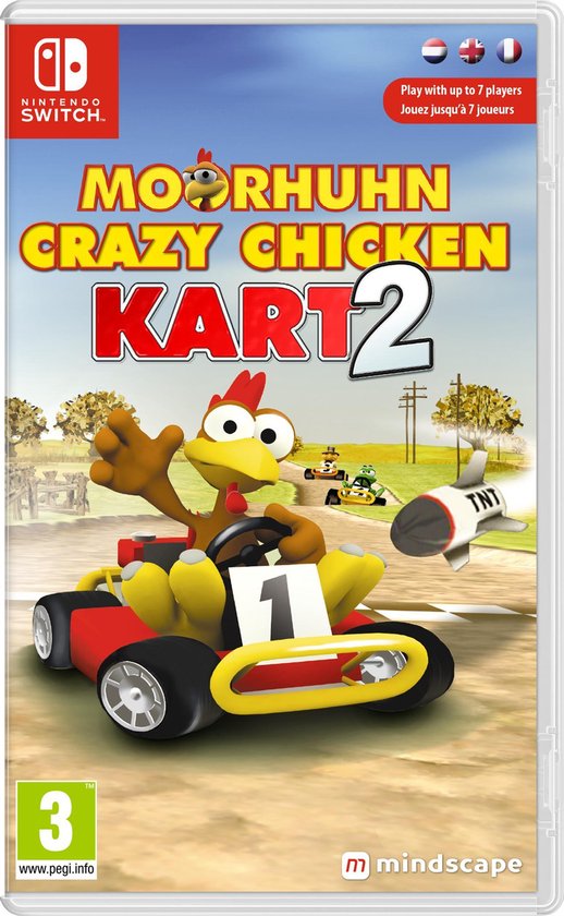 Moorhuhn Crazy Chicken Kart 2 (Switch), Mindscape