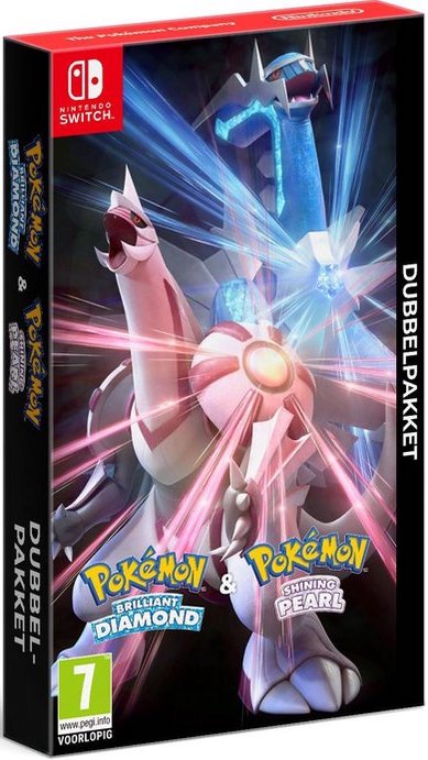 Pokémon Brilliant Diamond & Shining Pearl Dubbelpakket (Switch), ILCA