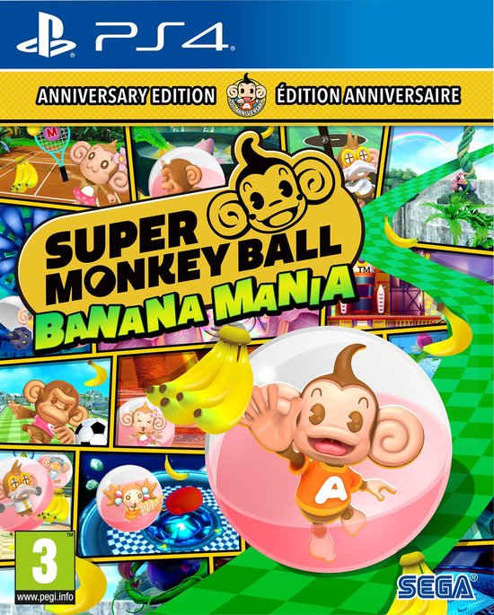 Super Monkey Ball: Banana Mania - Anniversary Edition (PS4), SEGA