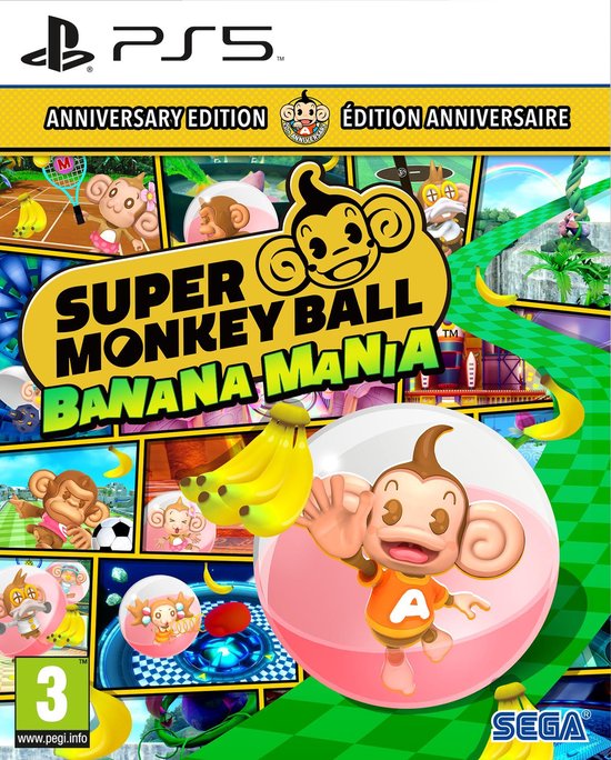 Super Monkey Ball: Banana Mania - Anniversary Edition (PS5), SEGA