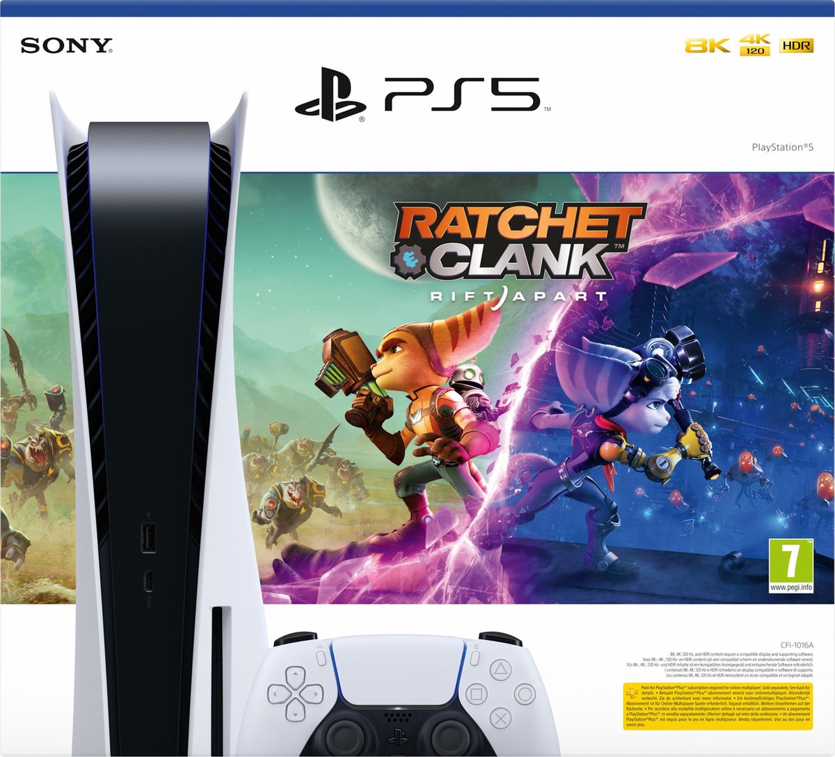PlayStation 5 Console + Ratchet & Clank: Rift Apart