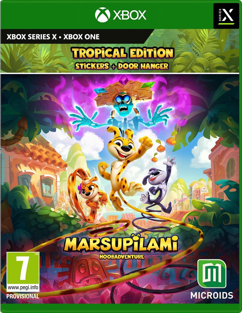 Marsupilami: Hoobadventure - Tropical Edition (Xbox One), Microids