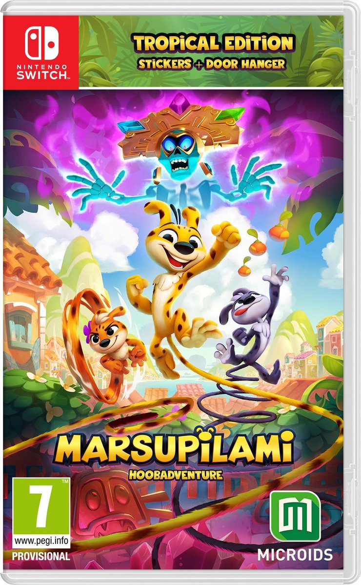 Marsupilami: Hoobadventure - Tropical Edition (Switch), Microids