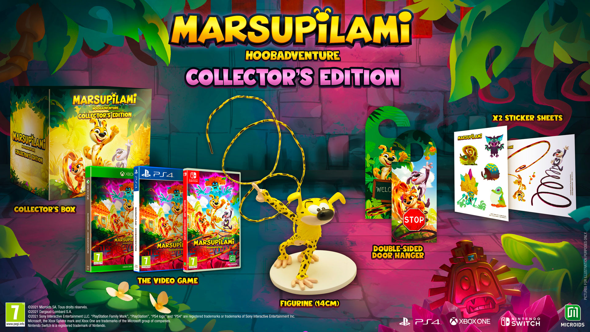 Marsupilami: Hoobadventure - Collector's Edition (Switch), Microids