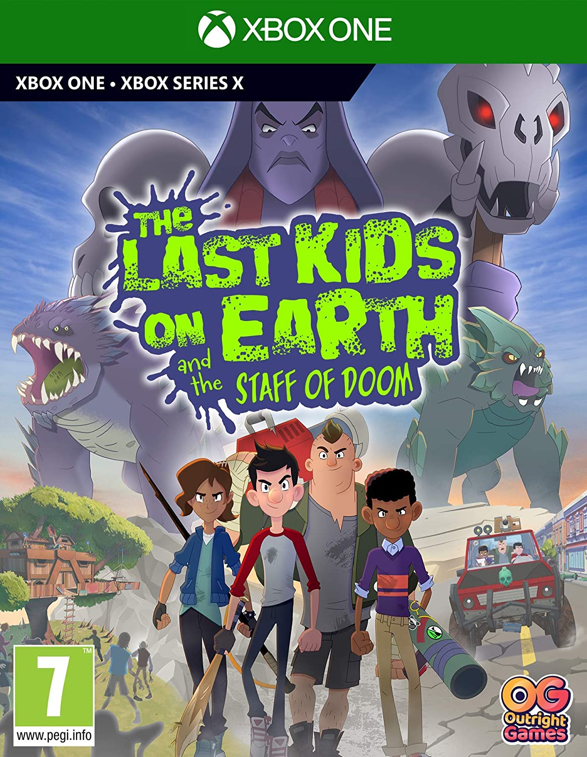 The Last Kids on Earth and the Staff of Doom (Xbox Series X), Outright Games