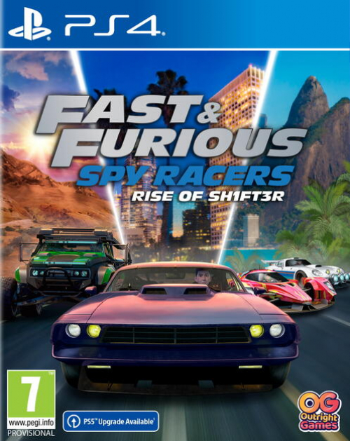 Fast & Furious: Spy Racers Rise of SH1FT3R (PS4), Outright Games