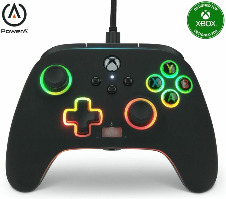 Xbox Series X|S Enhanced Wired Controller - PowerA (Spectra) (Xbox Series X), PowerA