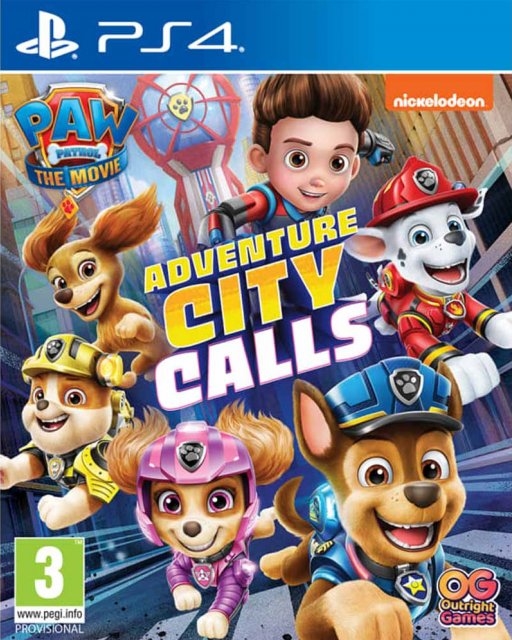 Paw Patrol The Movie Adventure: City Calls (PS4), Outright Games