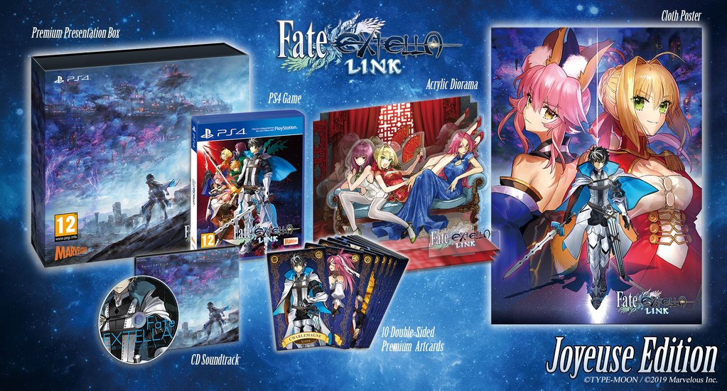 Fate/Extella Link - Joyeuse Edition (PS4), Marvelous