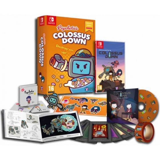 Psychotic's Colossus Down - Destroy'em Up Edition (Switch), Tesura Games