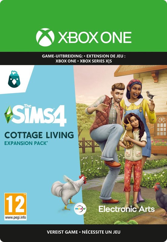 De Sims 4: Cottage Living - Add-on (Xbox Download) (Xbox One), Maxis, The Sims Studio