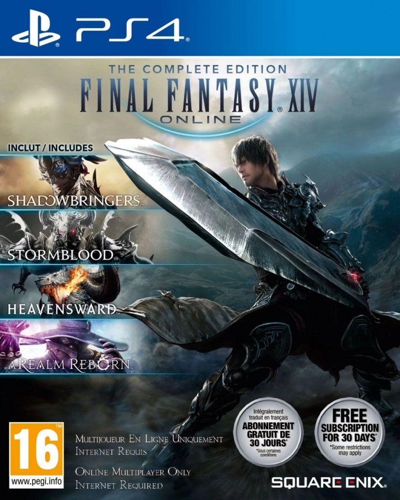 Final Fantasy XIV Complete Edition (Game + 3 DLC) (PS4), Square Enix