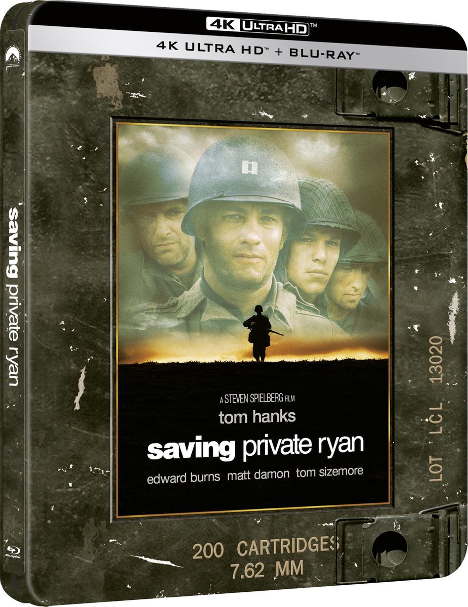 Saving Private Ryan (4K Ultra HD) (Steelbook) (Blu-ray), Steven Spielberg