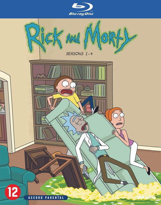 Rick and Morty Seizoen 1-4 (Blu-ray), Dan Harmon