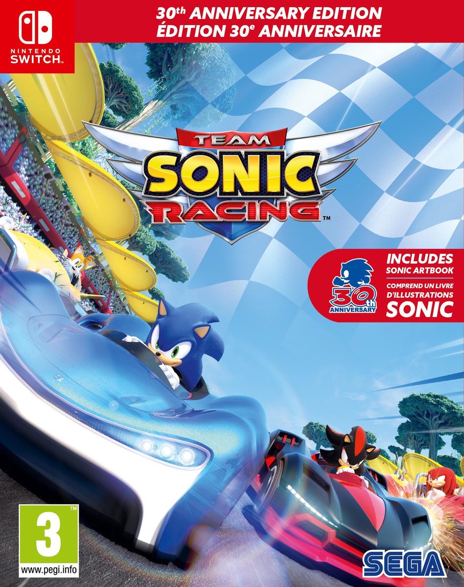 Team Sonic Racing - 30th Anniversary Edition (Switch), SEGA