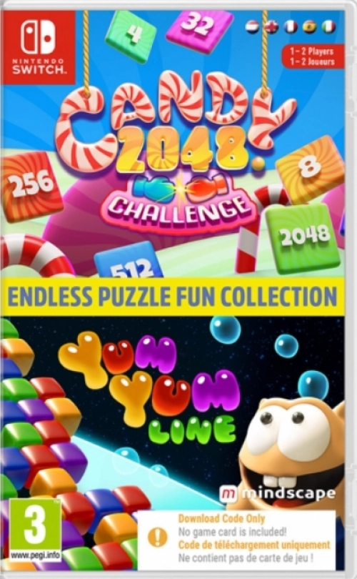 Endless Puzzle Fun Collection (Code in a Box) (Switch), Mindscape