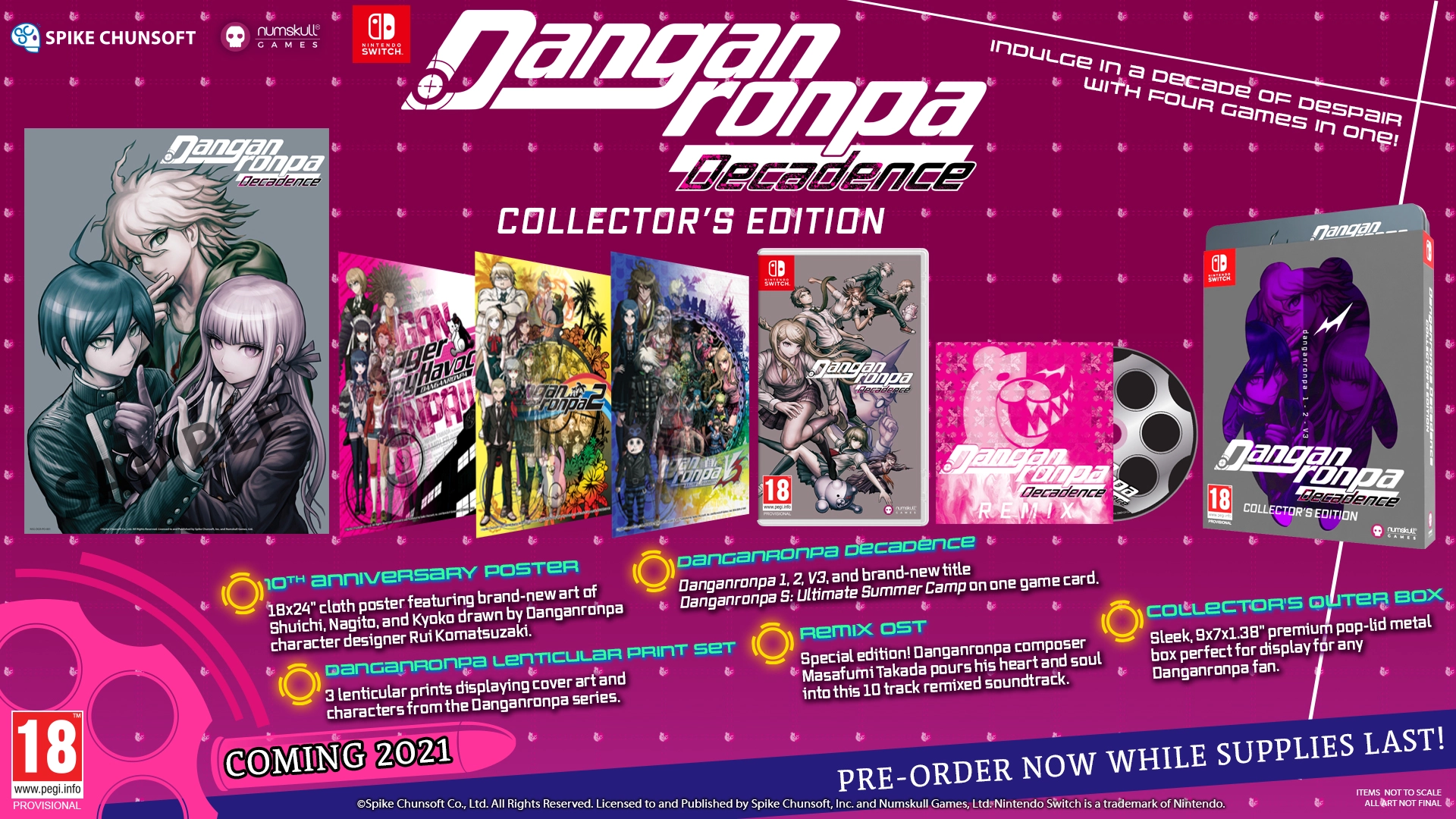 Danganronpa: Decadence - Collector's Edition
