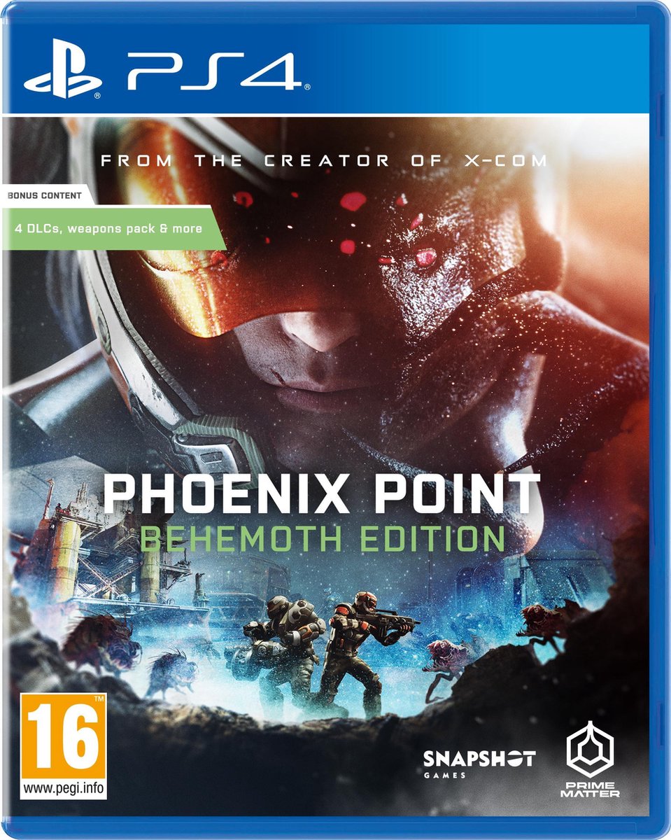 Phoenix Point - Behemoth Edition (PS4), Snapshot Games 
