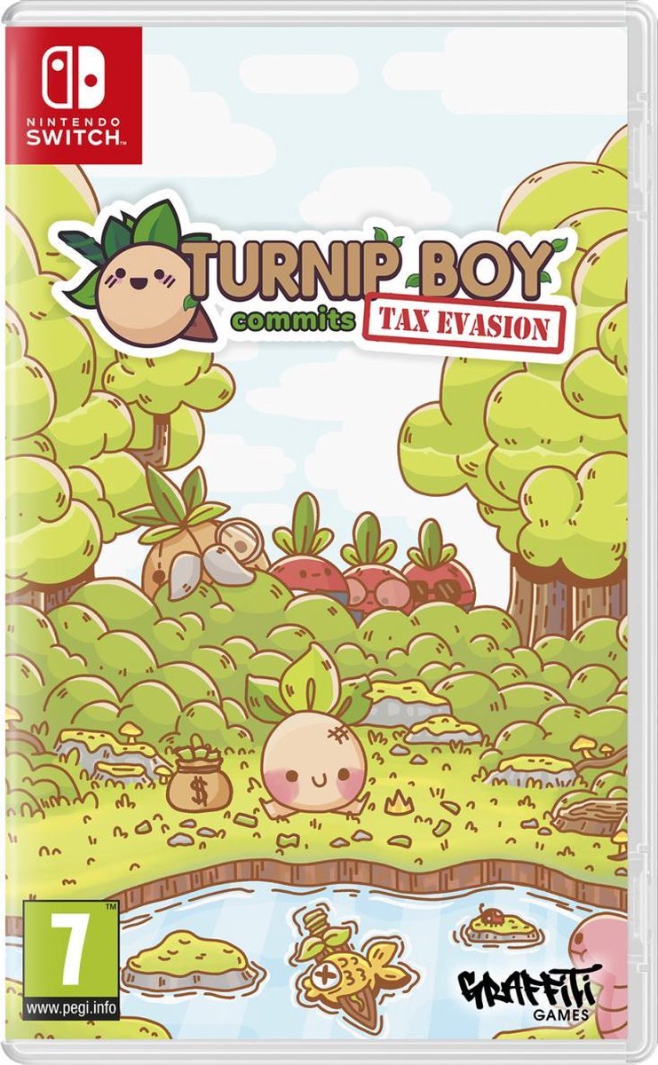 Turnip Boy: Commits Tax Evasion (Switch), Graffiti Games