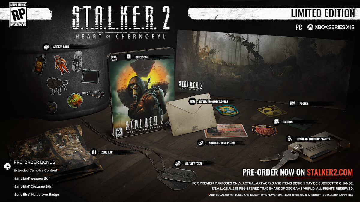 S.T.A.L.K.E.R. 2: Heart of Chernobyl - Limited Edition (Code in a Box) (PC), GSC Game World