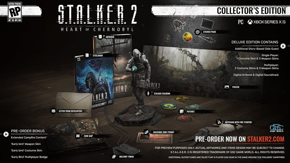 S.T.A.L.K.E.R. 2: Heart of Chernobyl - Collector's Edition (Code in a Box) (PC), GSC Game World