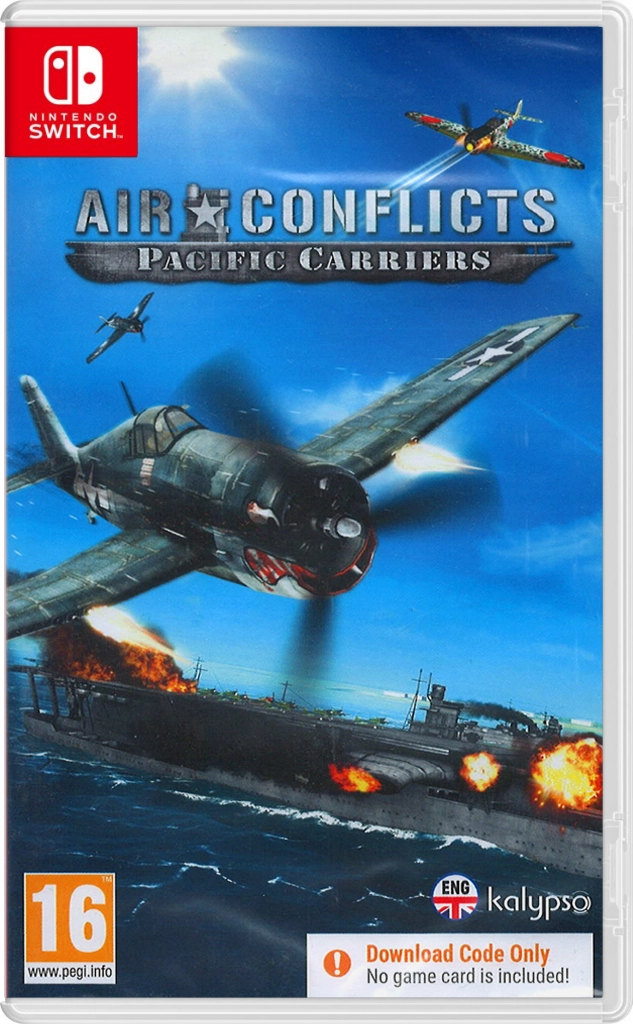 Air Conflicts: Pacific Carriers (Code in a Box) (Switch), Kalypso Entertainment