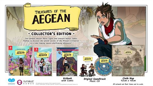 Treasures of the Aegean - Collector's Edition (Switch), Numskull Games