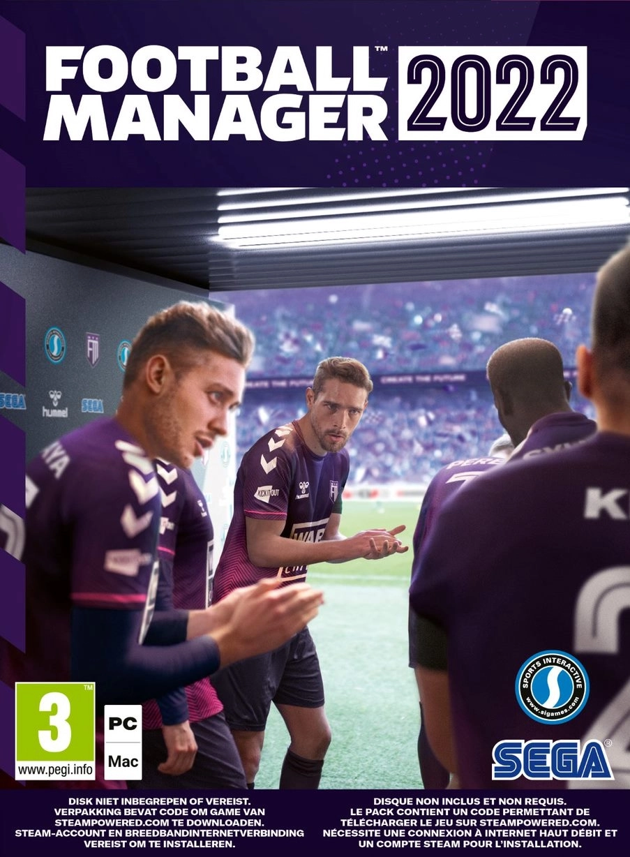Football Manager 2022 (Code in a Box) (PC), SEGA