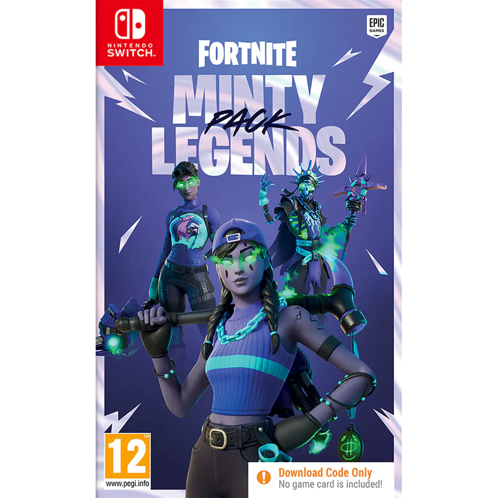 Fortnite - The Minty Legends Pack (Code in a Box) (Switch), Epic Games