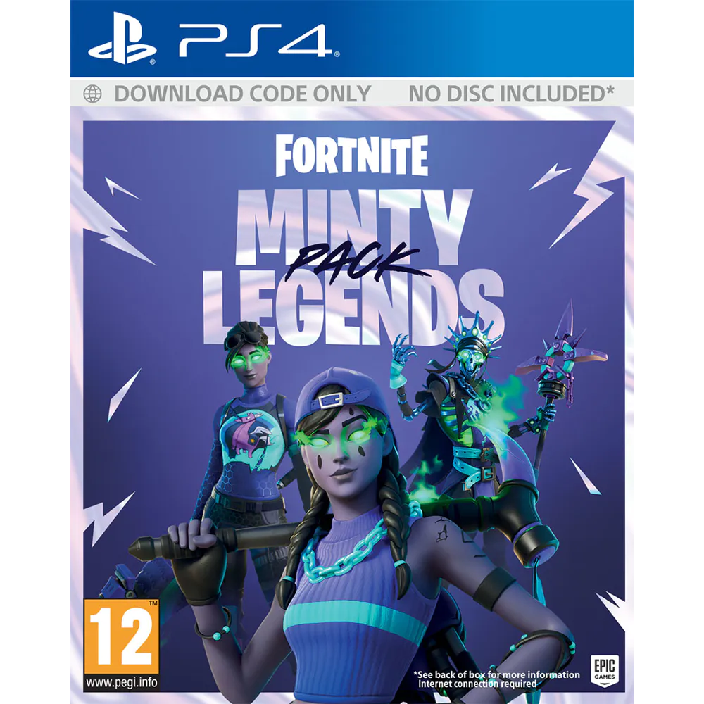 Fortnite - The Minty Legends Pack (Code in a Box) (PS4), Epic Games