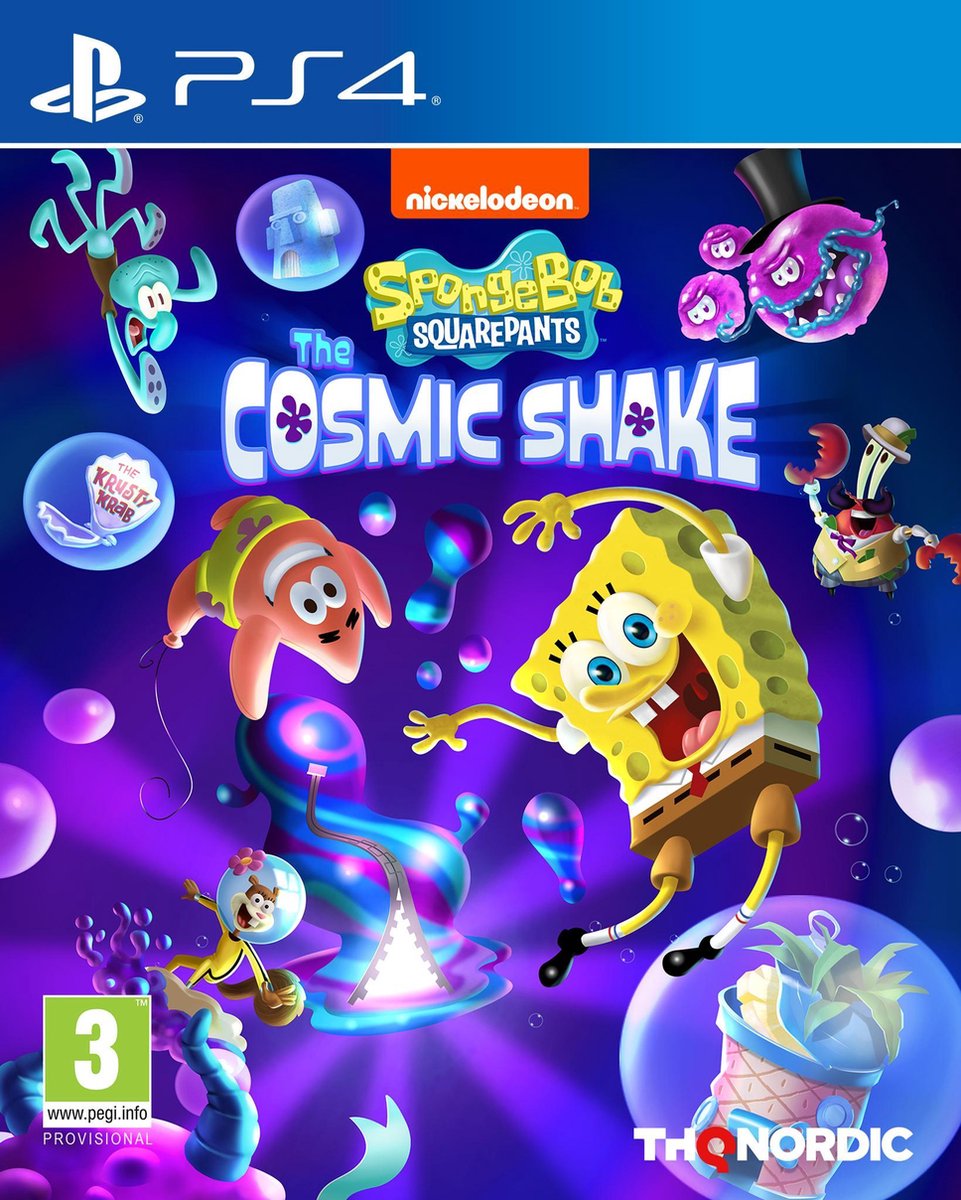 Spongebob Squarepants: The Cosmic Shake (PS4), THQ Nordic